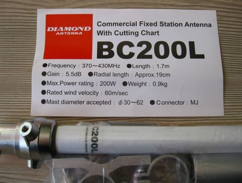 Diamond BC-200L UHF Sabit Anten