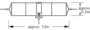 Diamond WD-330S HF Anten