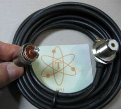 AMS UHF Konnektörlü Anten Montaj Seti