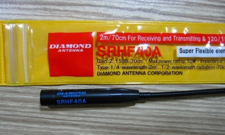 Diamond SRHF40A VHF-UHF Dual Band El Cihazı Anteni