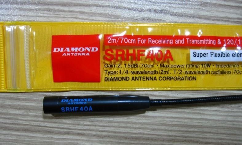 Diamond SRHF40A VHF-UHF Dual Band El Cihazı Anteni