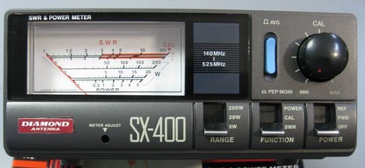Diamond SX-400 VHF UHF  SWR Watt Metre