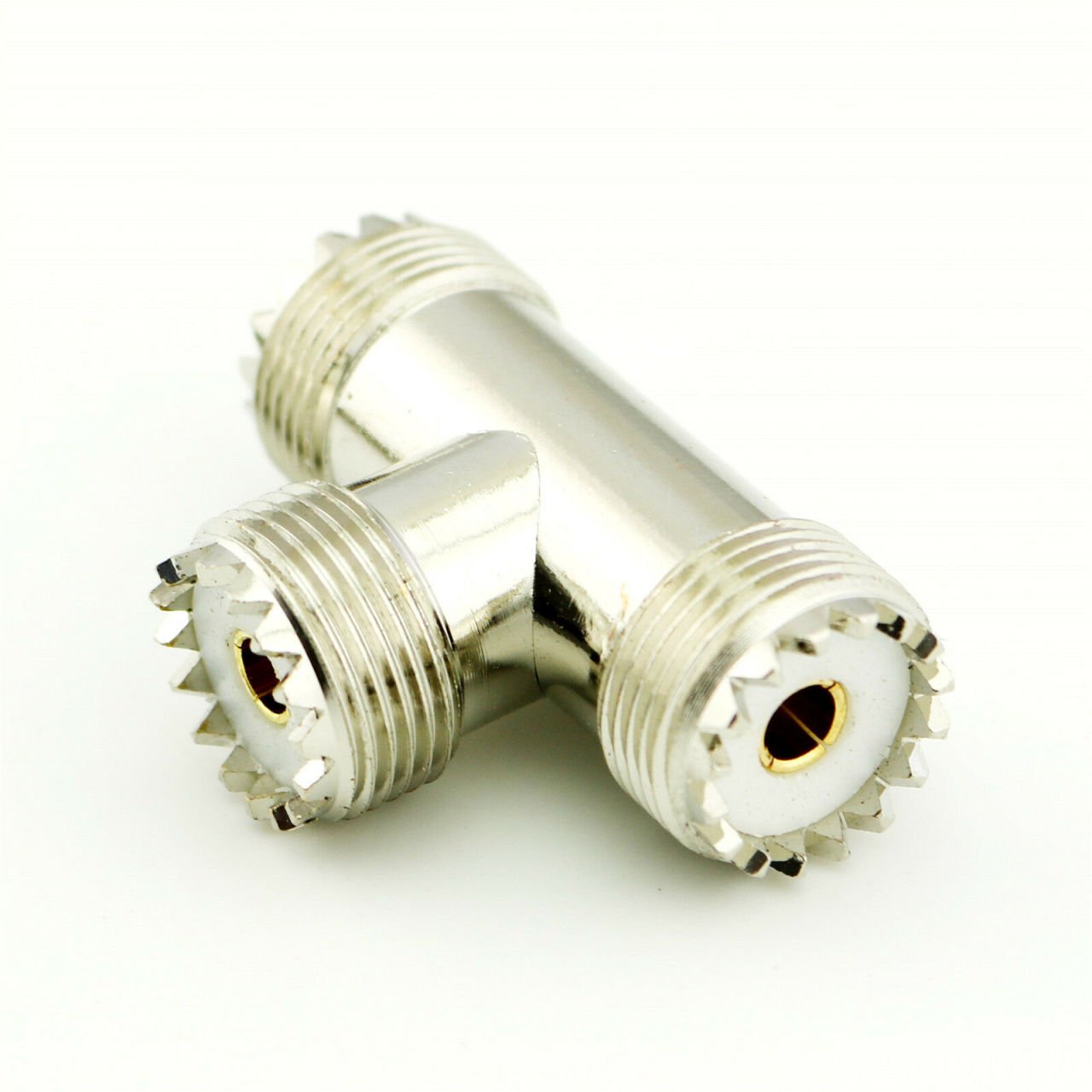 UK-109 UHF Dişi Dişi-Dişi T Konnektör