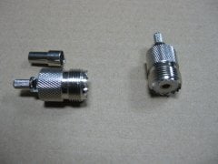 UKDS 01 UHF Dişi Sıkmalı Konnektör RG-58