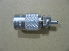 UK-101T AMP Teflon UHF Erkek Konnektör RG-213