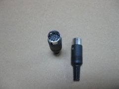 No Name  DIN 13 Pin Erkek Konnektör