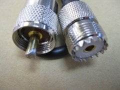 Telektronik UHF  Erkek Dişi Ara Kablo RG-58