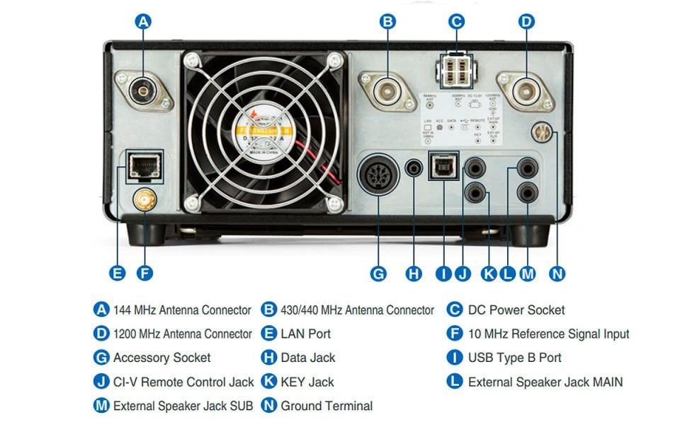Icom IC-9700 VHF/UHF/SHF Amatör Telsiz Cihazı