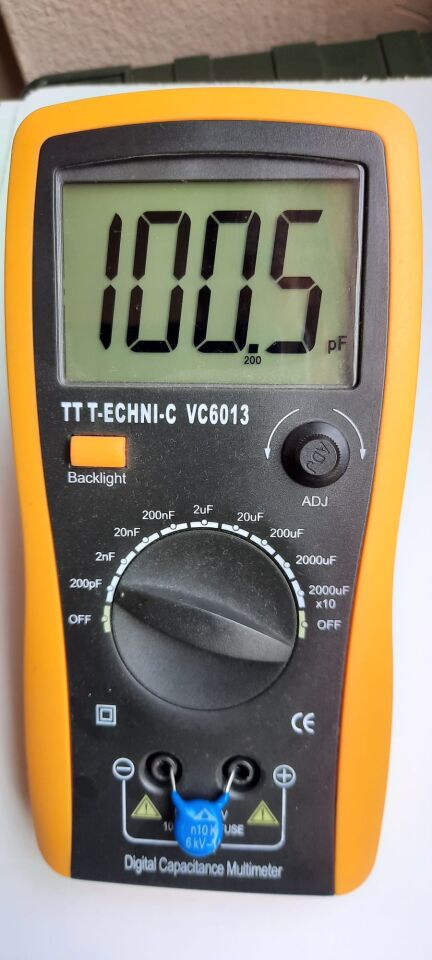 100PF 6KV Seramik Kondansatör