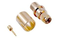 SK-125 SMA Erkek Sıkmalı Gold Konnektör LMR-400