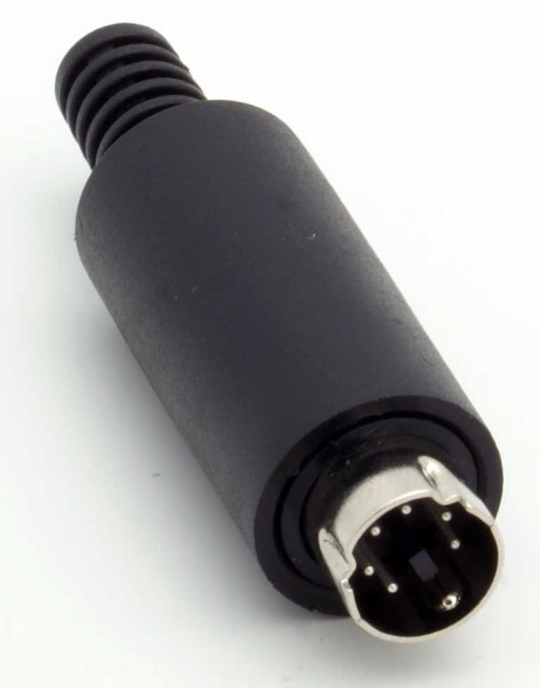No Name Mini DIN 6 Pin Erkek Soket