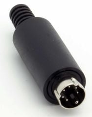 No Name Mini DIN 6 Pin Erkek Soket