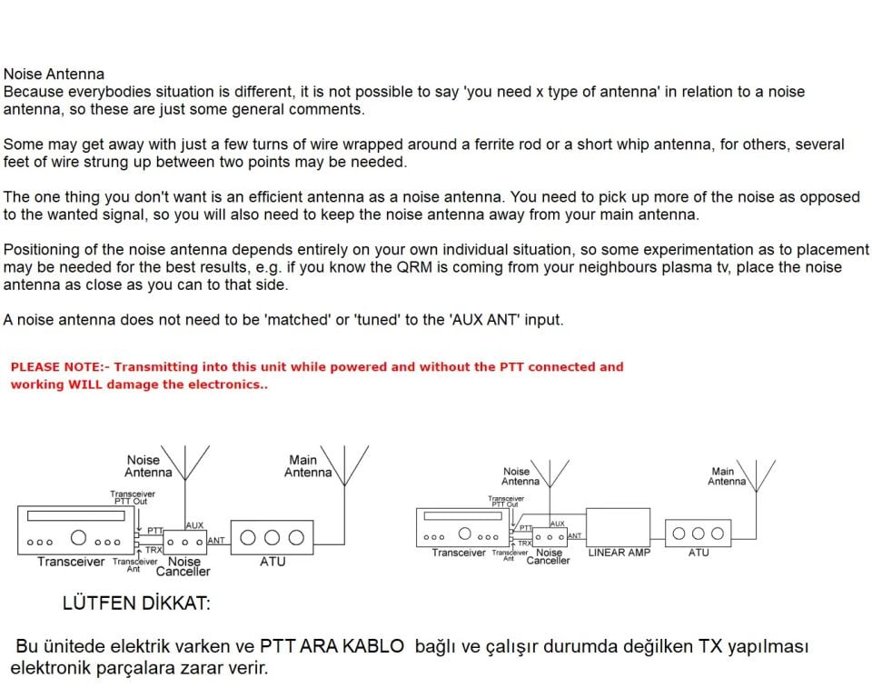 100KHz - 30 MHz QRM Eliminatör