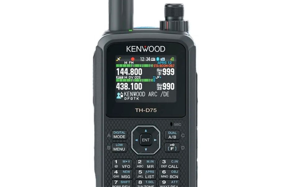 KENWOOD TH-D75E VHF/UHF Dual Band El Telsizi