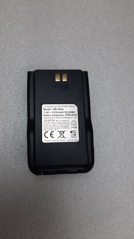Anytone AT-D878 UV Plus Batarya 3100 mAh TYPE-C Girişli