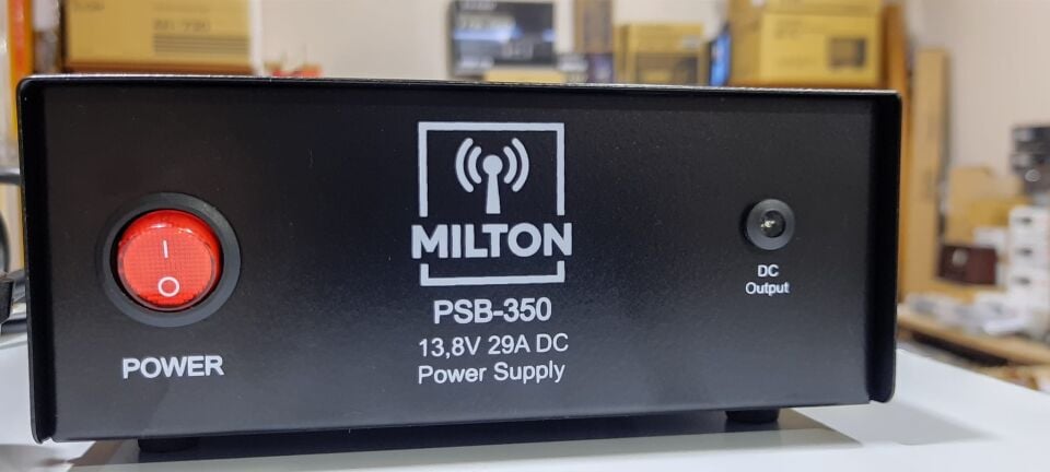 MILTON  PSB-350  13.8V-29A  Güç Kaynağı