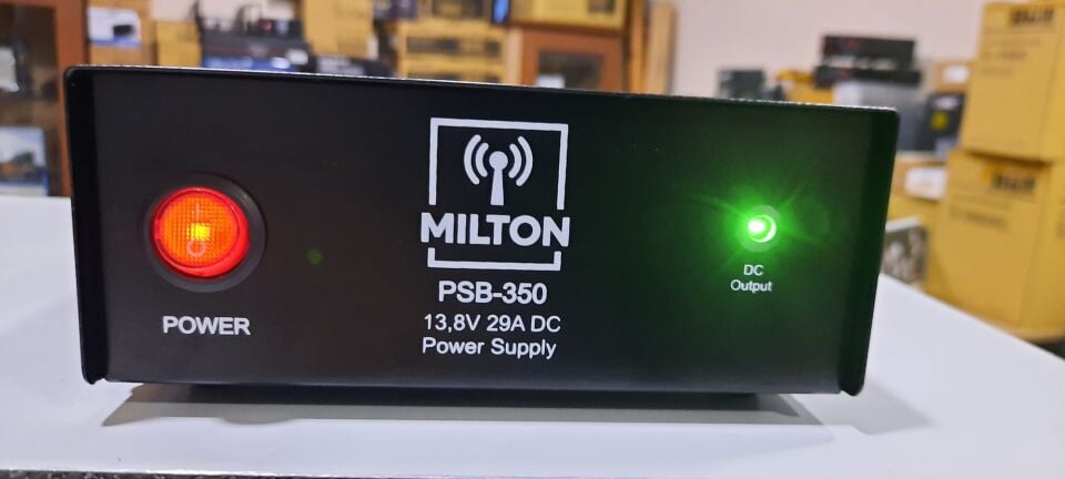 MILTON  PSB-350  13.8V-29A  Güç Kaynağı