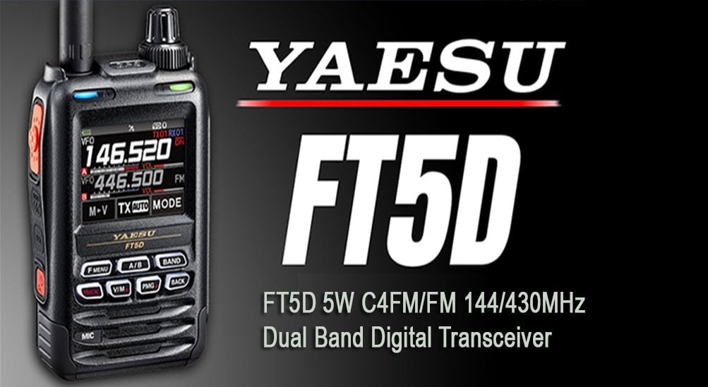 Yaesu FT-5D Dualband El Telsizi